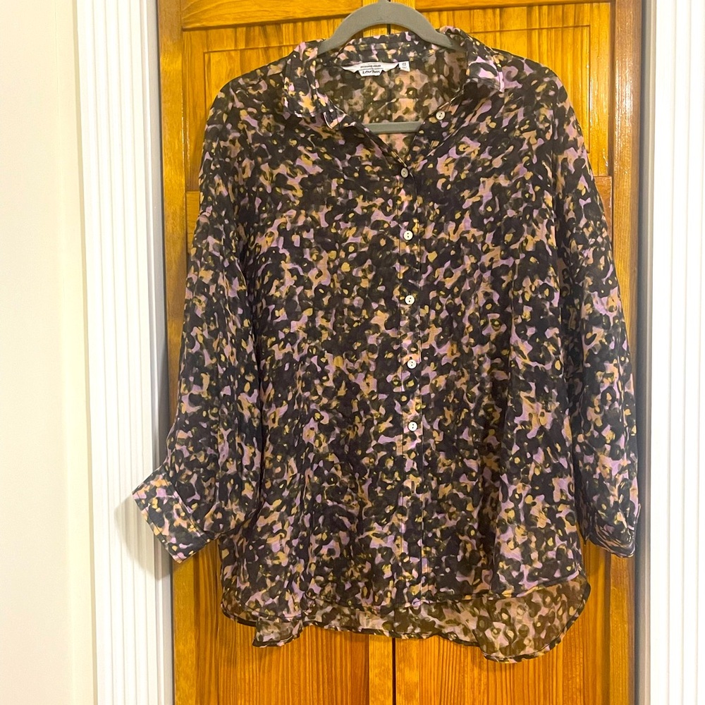 & Other Stories Lightweight Oversized Blouse Size M